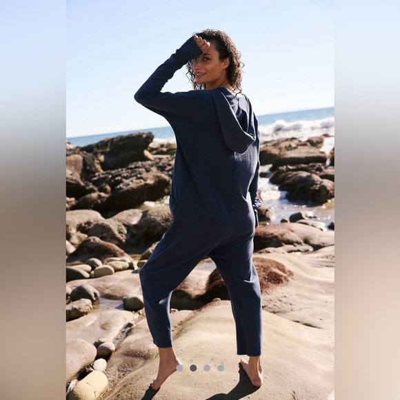 FP Movement by Free People Pants - NWT FREE PEOPLE MOVEMENT Hot Shot Long-Sleeve Onesie In Midnight Navy MSRP $90